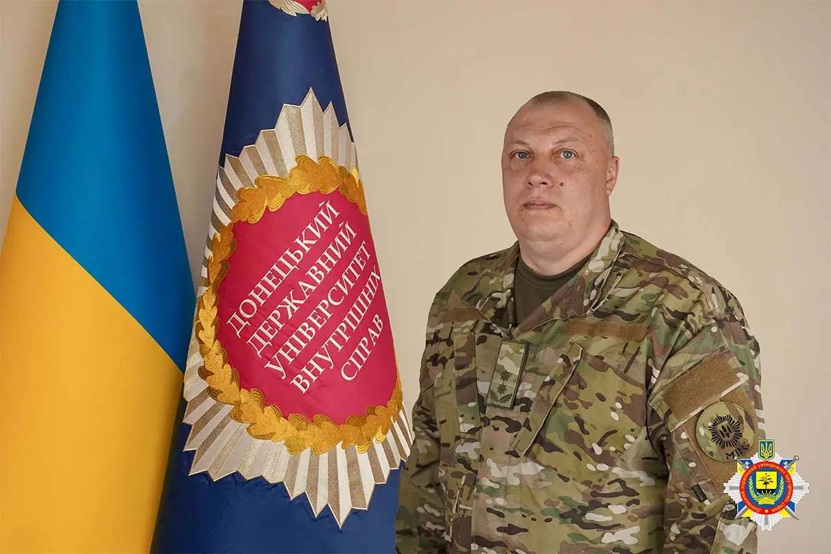 Олександр Твердохліб-Заступник  директора ліцею з виховної роботи підполковник поліції